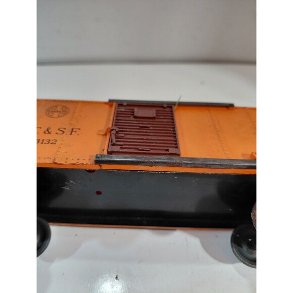 Lionel X6454 Electric Train O Gauge Model Railroad Santa Fe Post War Boxcar - Picture 7 of 8